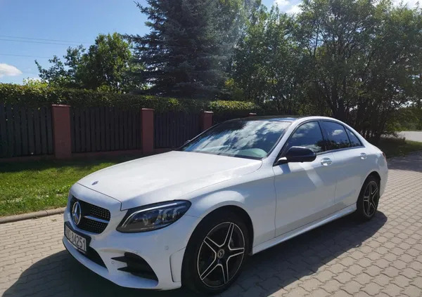 samochody osobowe Mercedes-Benz Klasa C cena 129900 przebieg: 78580, rok produkcji 2018 z Mrągowo